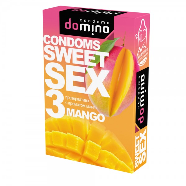 Презервативы Luxe DOMINO SWEETSEX манго