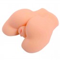 Мастурбатор реалистичный вагина+анус телесный, 20 см XS-MA50004-S