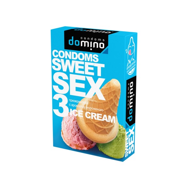 Презервативы Luxe DOMINO SWEETSEX мороженое