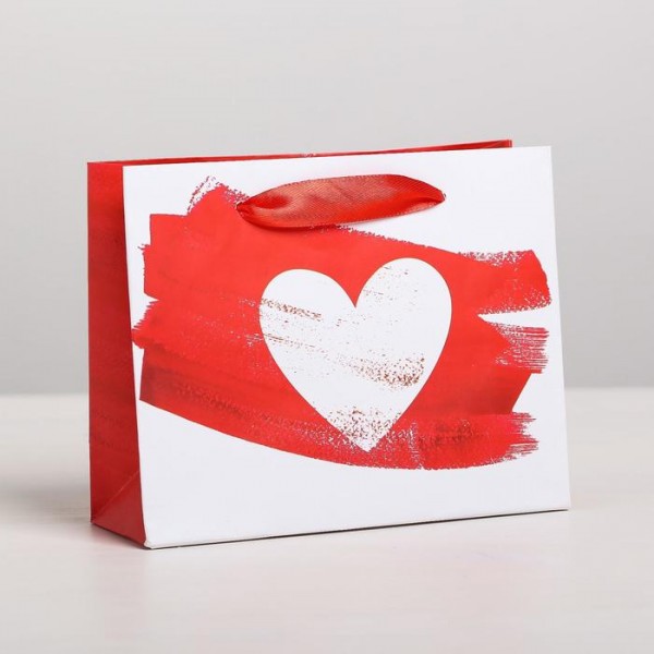 Пакет ламинированный "Love" S 15 x 12 × 5,5 см