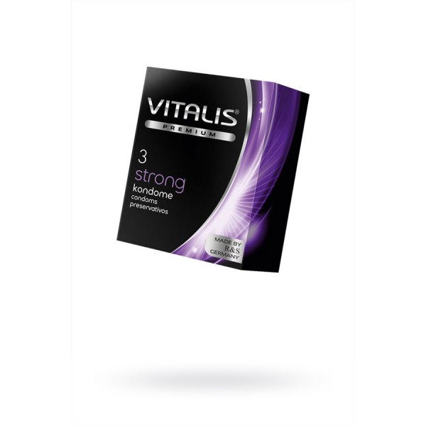 Презервативы Vitalis strong 3 шт. ультрапрочные