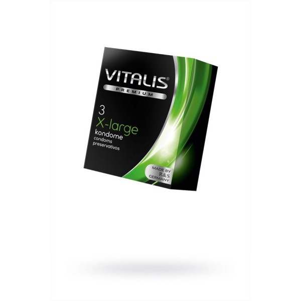 Презервативы Vitalis x-large 3 шт. увеличенные
