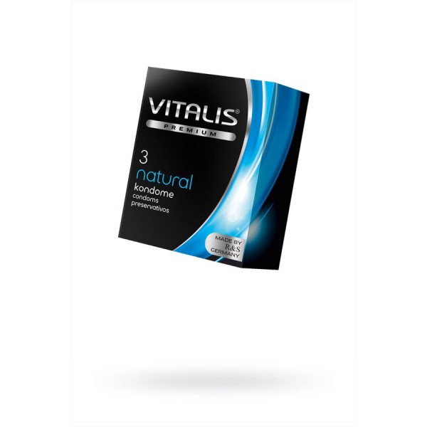 Презервативы Vitalis natural 3 шт. классические